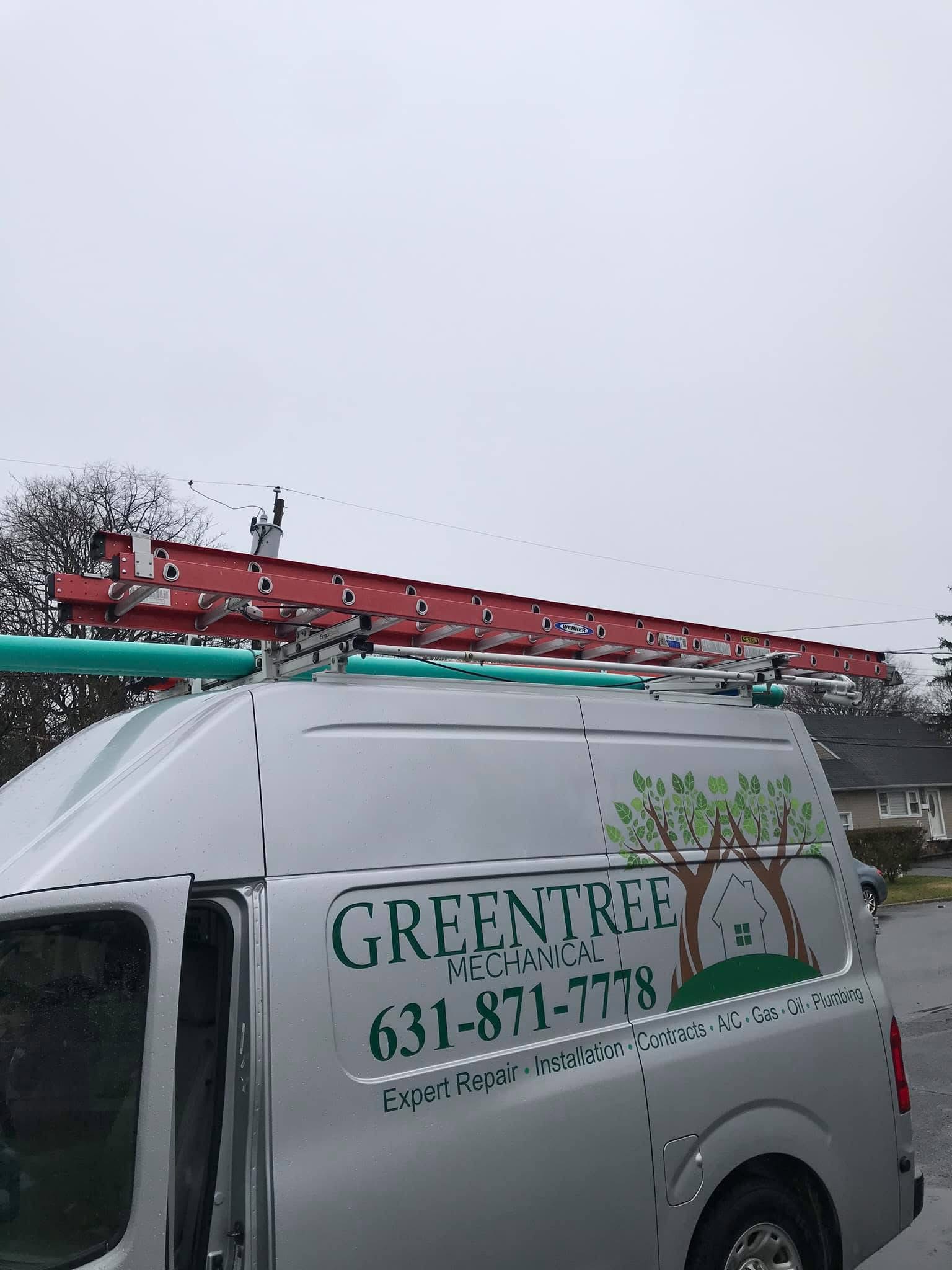 The Greentree Mechanical service van